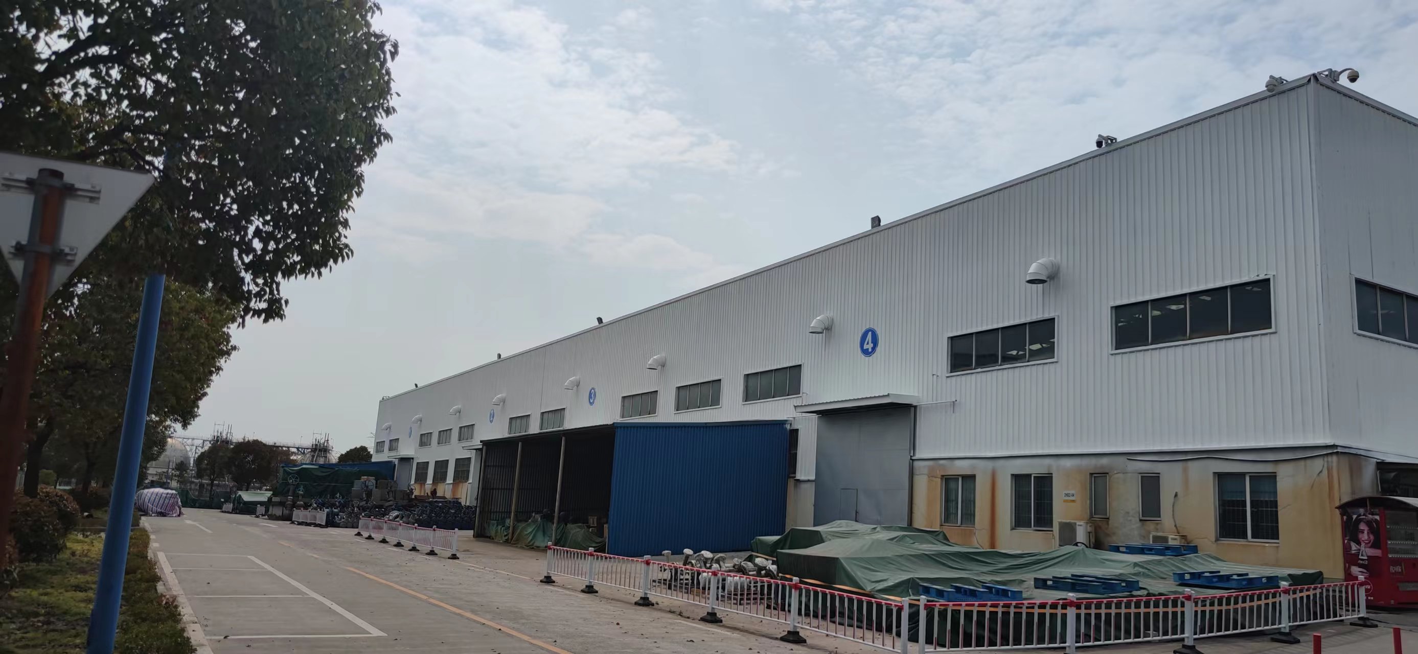 榮盛石化防腐防水施工效果