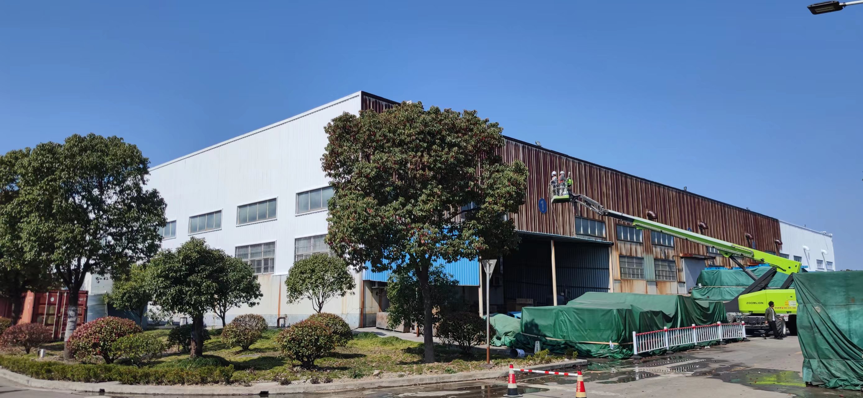 榮盛石化防腐防水施工效果